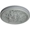Ekena Millwork Katheryn Ceiling Medallion (Fits Canopies up to 2 1/8"), 14 1/2"OD x 2 3/4"P, Primed White CM14KT - alternate 3